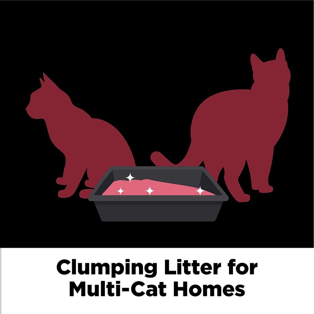 ARM HAMMER Clump Seal Platinum Cat Litter, Multi-Cat, 40 lb
