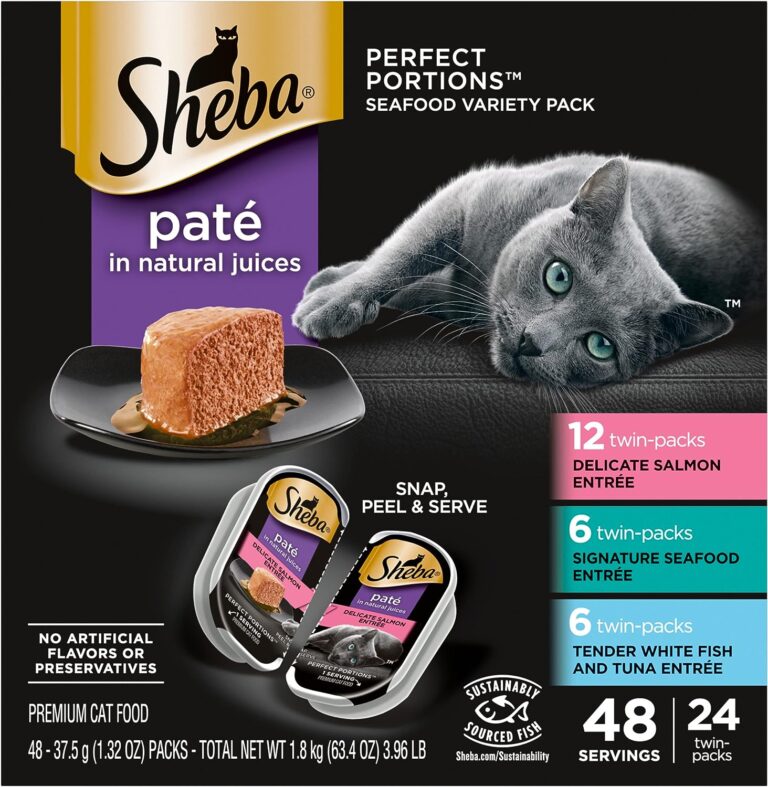 SHEBA PERFECT PORTIONS Paté Adult Wet Cat Food Trays Review